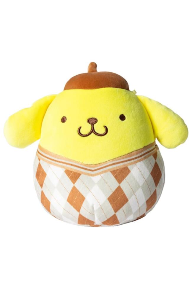 Plaid Pompompurin Squishmallow