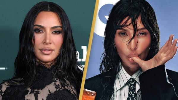 金·卡戴珊(Kim Kardashian)登上杂志“年度男人”(Men of the Year)的封面，让人们感到困惑 