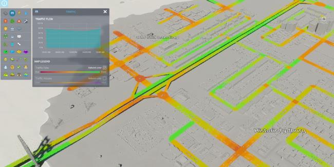 cities skylines traffic overlay map