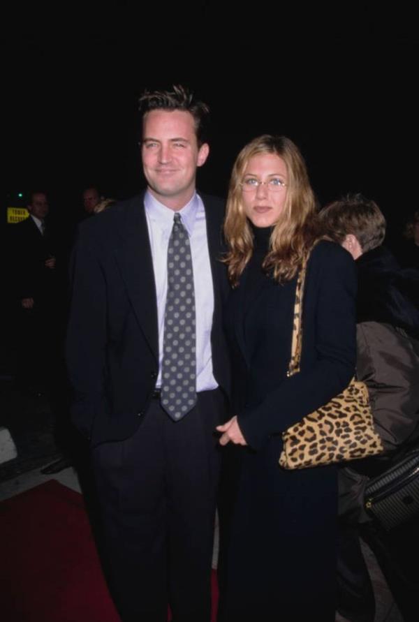 Jennifer Aniston has paid tribute to her late co-star Matthew Perry. Credit: Vinnie Zuffante/Getty Images