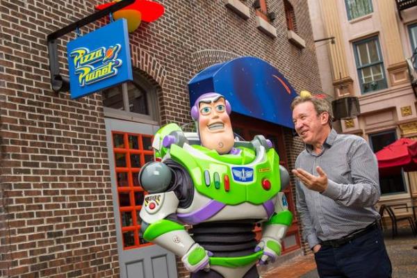 Tim Allen shared his plot idea for the movie. Credit: Matt Stroshane/Disney Parks via Getty Images