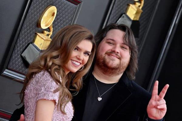 Wolfgang Van Halen married Andraia Allsop in Los Angeles. Credit: Axelle/Bauer-Griffin/FilmMagic