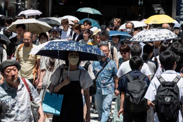 今年7月，东京有120多人死于中暑 