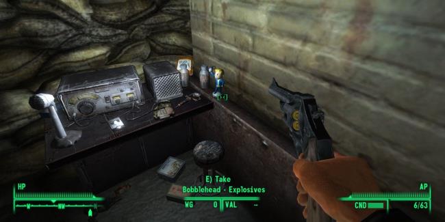 Fallout 3 Explosives Bobblehead