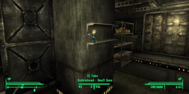 Fallout 3 Small Guns Bobblehead